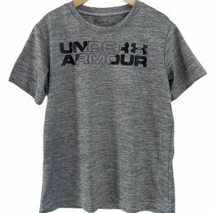 Boys Grey Under Armour Shirt Size 7